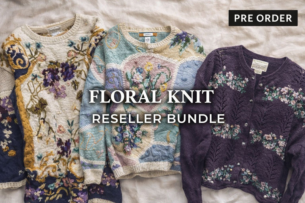 Pre Order 20 Pcs- Floral Knitwear