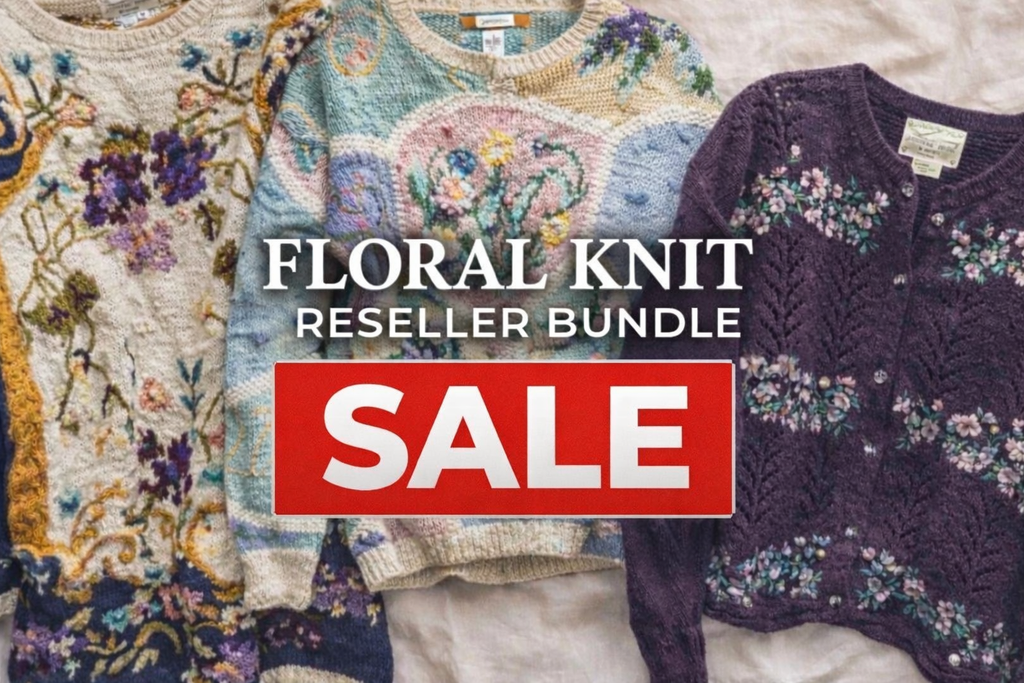 In Stock 10 Pcs- Floral Knitwear