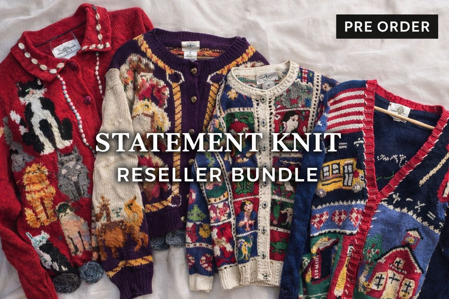 Pre Order 10 pcs- Statement Knitwear